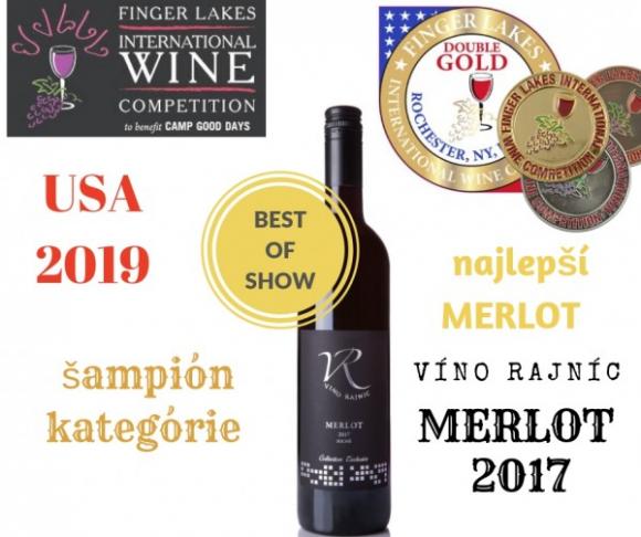 MERLOT 2017 bodoval v USA